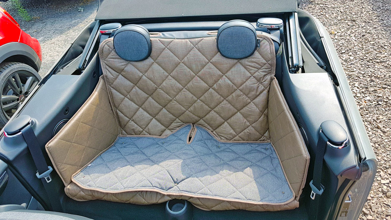 Transport Schondecke für Hunde - MINI Cabrio